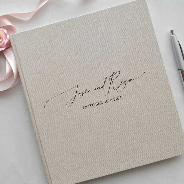 Vintage Guest Book - Etsy