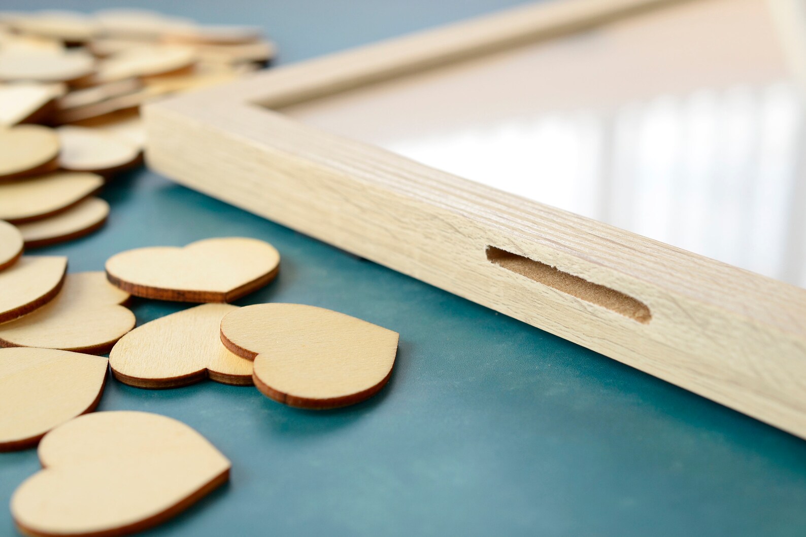 DIY Guest Book Frame. Drop Top Wedding Guest Book Frame With Etsy UK