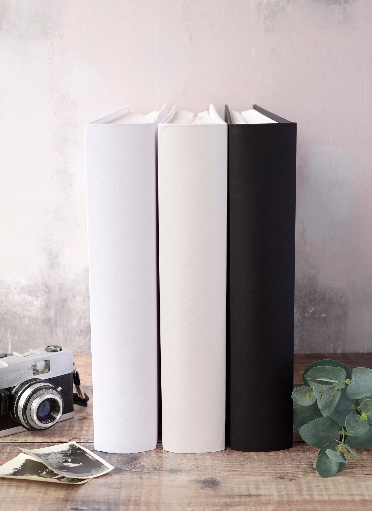 Large Traditional Book Bound Plain Photograph Album With - Etsy UK