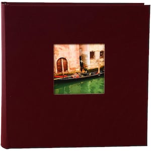 High Quality Linen Slip-in Photo Album with cover aperture. 23x22cms Holds 200 6x4 inch / 10x15cm Photos. 9 colour choices. image 8