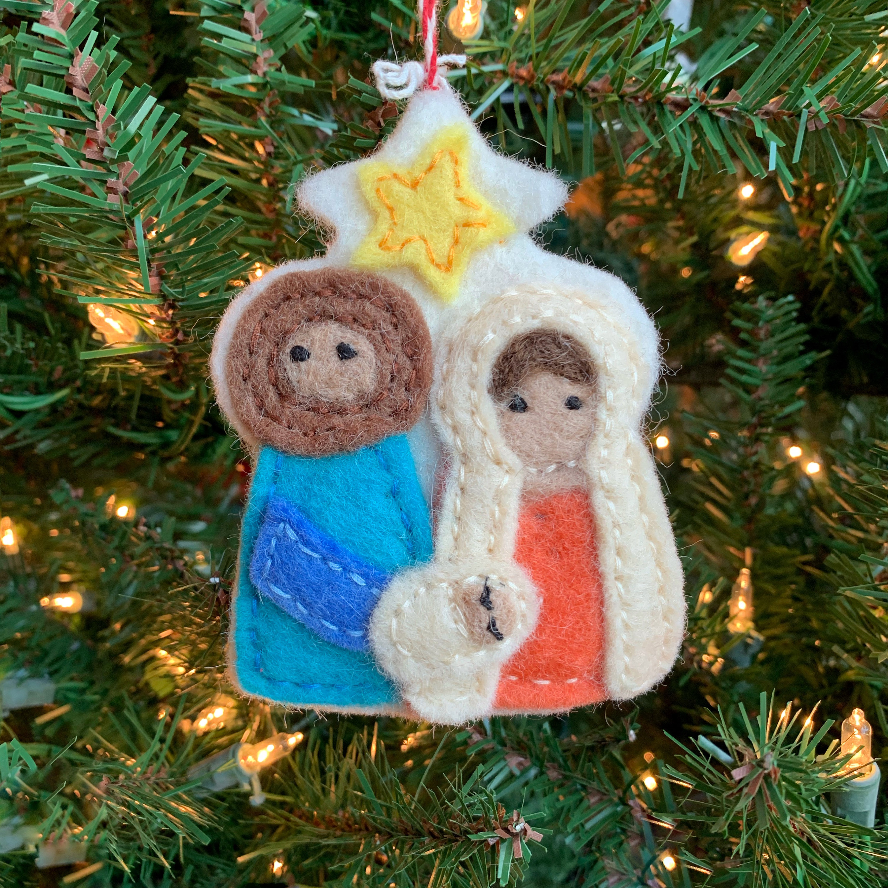 Wool Felt Mouse Holy Family, - Set of 3 – Blessed Boutique