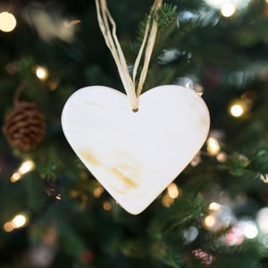 Cow Horn Heart Ornament, Fair Trade from Uganda, East Africa
