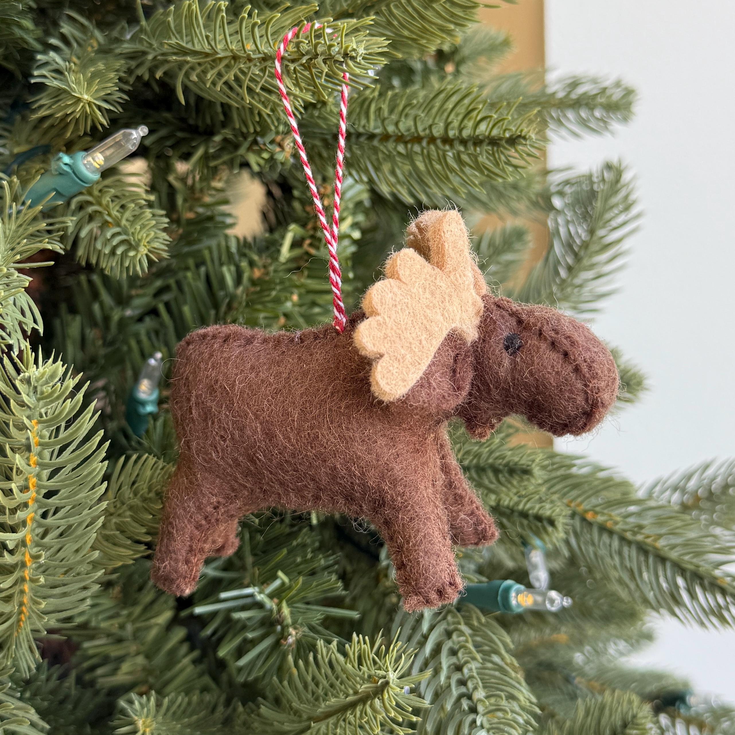 Alaska moose ornament - Etsy 日本