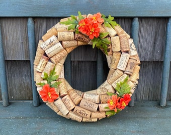 Spring Spiral Cork Wreath, Small Size