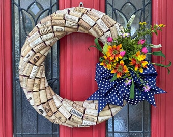 Summertime Spiral Wreath