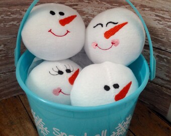 Indoor snowball fight basket bucket