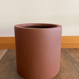 Large Planter - Brick - Indoor + Outdoor Pot - 8 inch, 12 inch, 16 inch + 20 inch - Minimalist Home Decor