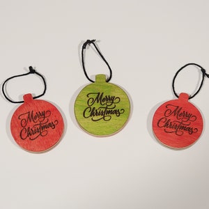 Merry Christmas Ornament