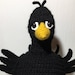 Crochet Pattern Crow Hat/ Pattern Crow Hat/ Crow Hat Crochet Pattern/ Crochet Crow Hat Pattern/ Crochet Crow Hat/ Pattern Crow Hat Crochet
