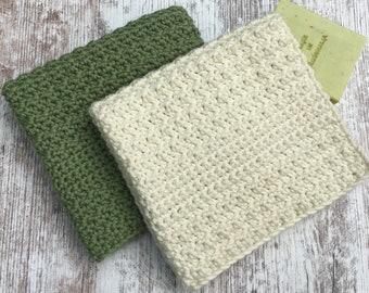 Basic Stitches Washcloth Crochet PATTERN