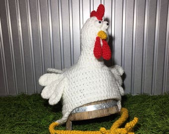 Crochet Pattern Chicken Hat/ Chicken Hat Pattern/ Spring Chicken Hat/ Rooster Hat Pattern/ Chicken Hat Crochet Pattern/ Viral Chicken Hat