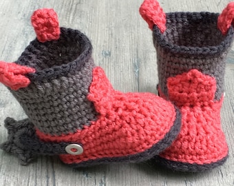 Baby Cowboy Booties Crochet Pattern/ Crochet Pattern Baby Cowboy Boots/ Cowboy Boots Crochet Pattern/ Crochet Pattern Baby Cowboy Booties