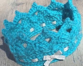 Baby Crown Crochet Pattern, Newborn Photo Prop (PDF Pattern)