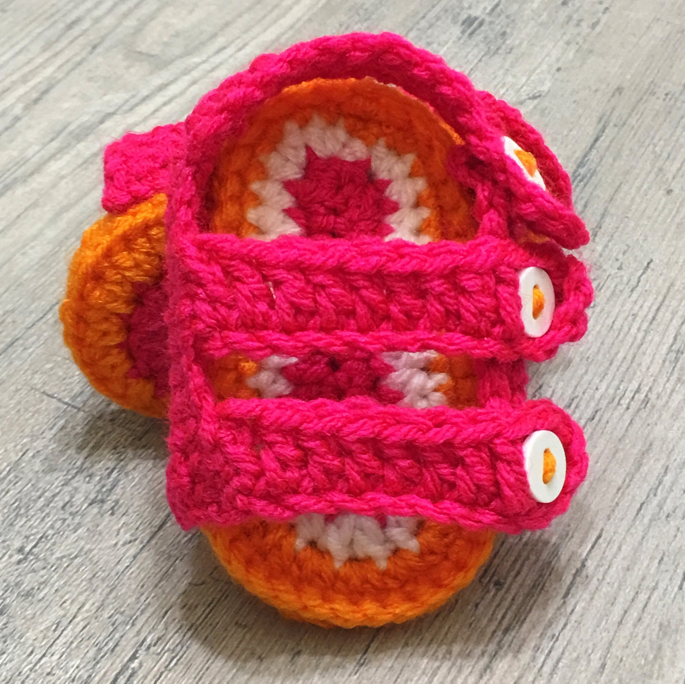 Crochet Baby Sandals Pattern US Terms (PDF Pattern) Etsy