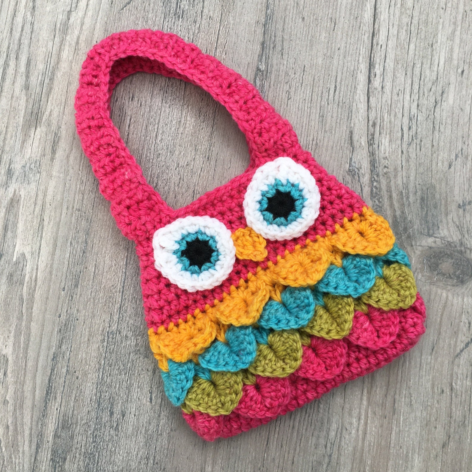 Owl Purse Crochet Pattern/ Owl Crochet Pattern/ Crochet Etsy