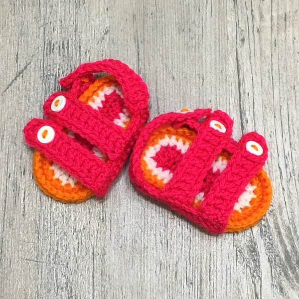 Modèle au crochet Sandales bébé / Sandales bébé Modèle au crochet / Chaussures de bébé Modèle au crochet / Sandales à motif au crochet / Sandales Modèle au crochet