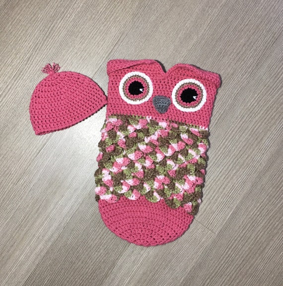 Free Owl Cocoon Crochet Pattern