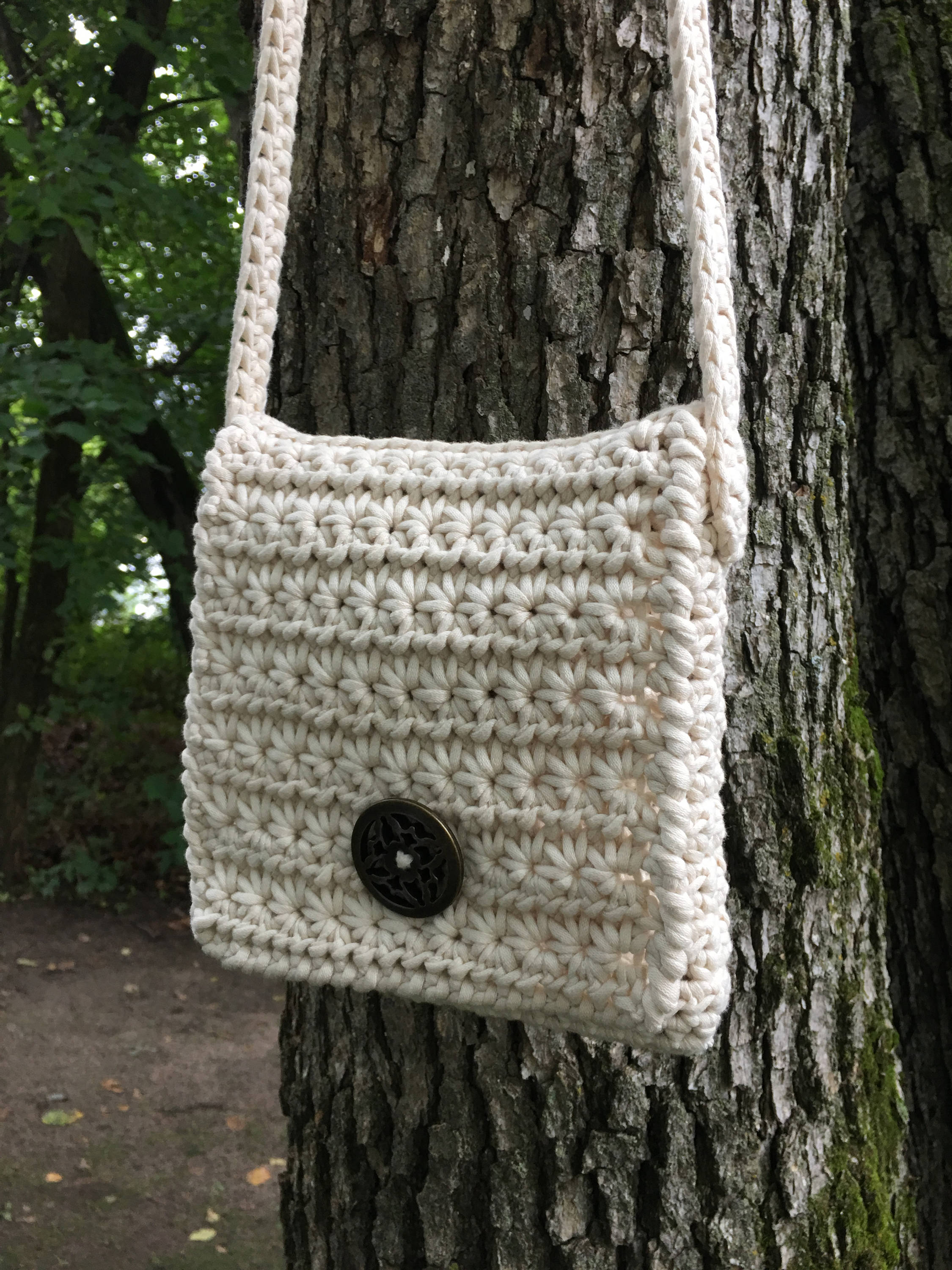 Crochet Pattern Crossbody Purse/ Easy Cross Body Bag Pattern/ Etsy