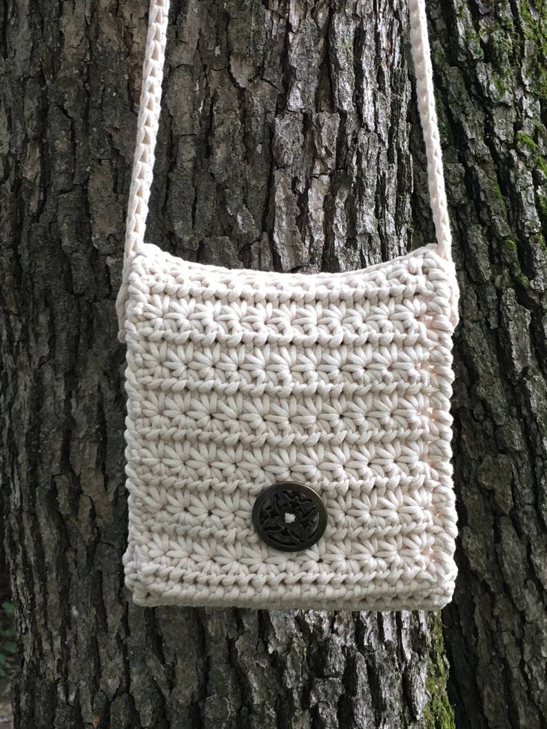 Crochet Pattern Crossbody Purse/ Easy Cross Body Bag Pattern/ | Etsy