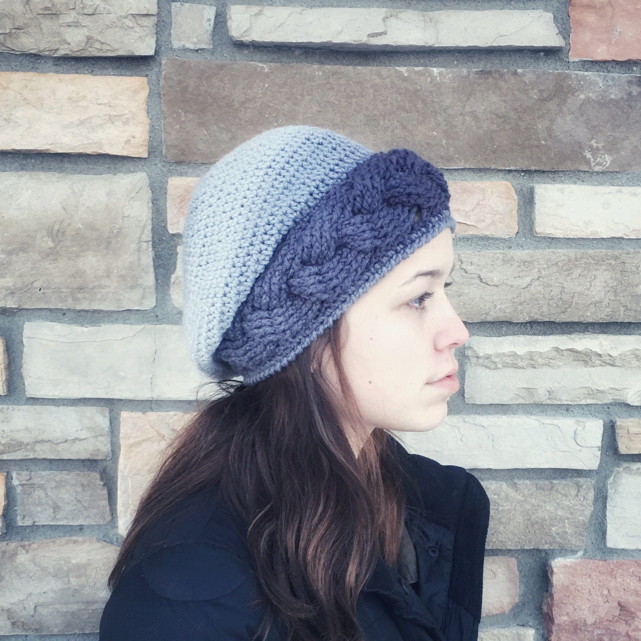 Crochet Easy Slouch Hat