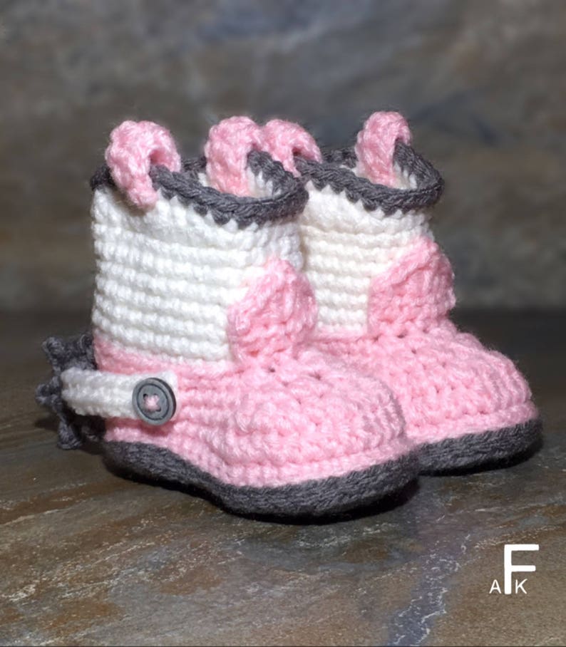Crochet Pattern Baby Cowboy Boots / Baby Cowboy Boots/ Baby Etsy