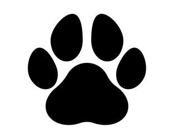 Download Paw Print Svg Cut Files Paw Print With Heart Svg File And