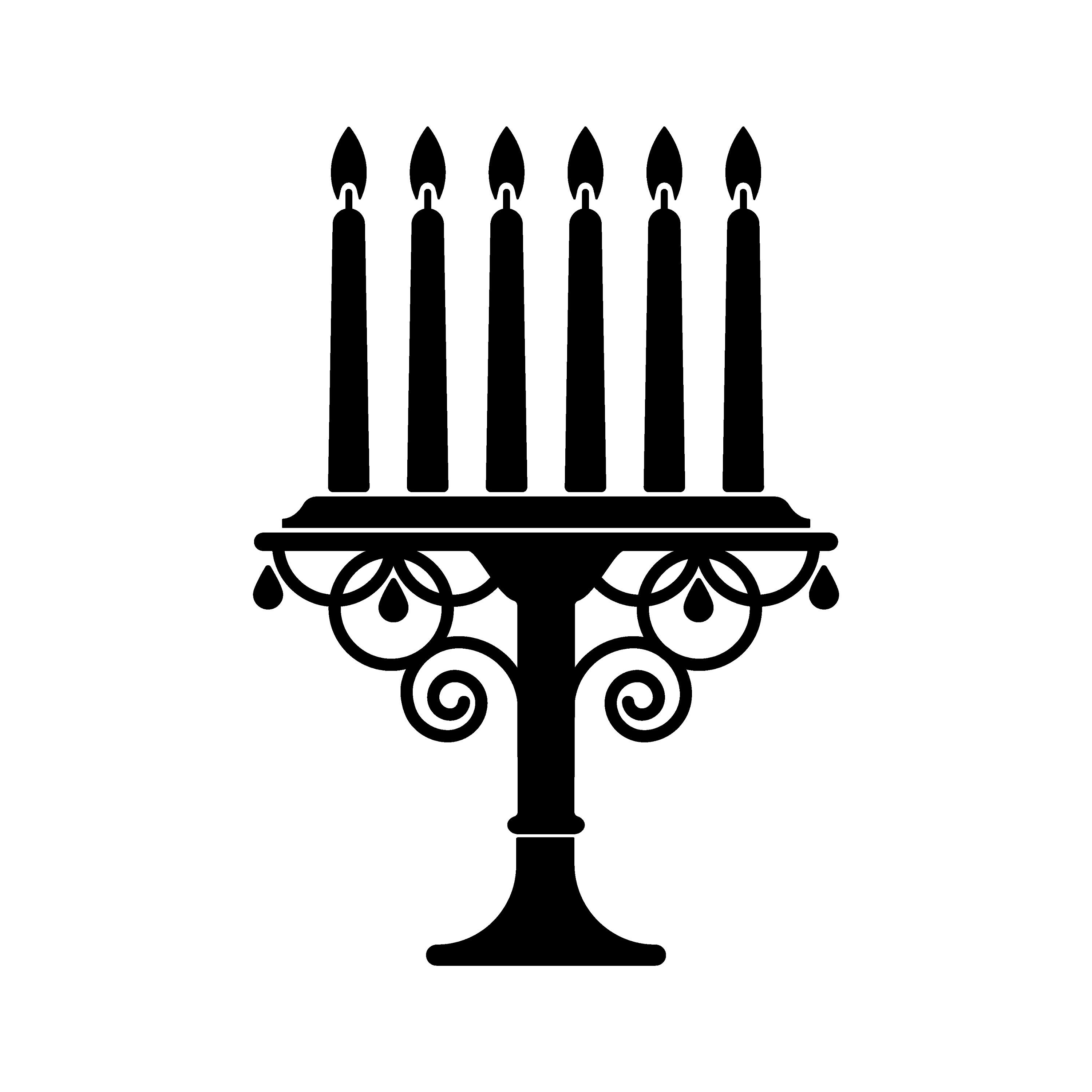 Candles SVG Candle Holder SVG Candle Vector File Etsy