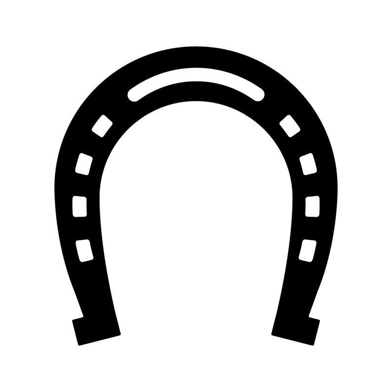 Download Hufeisen SVG Hufeisen Silhouette Hufeisen Linie | Etsy