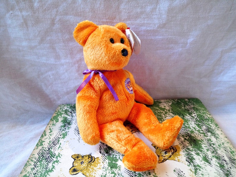 TY BEANIE BABY Celebrations Queen Elizabeth Royal Golden Etsy
