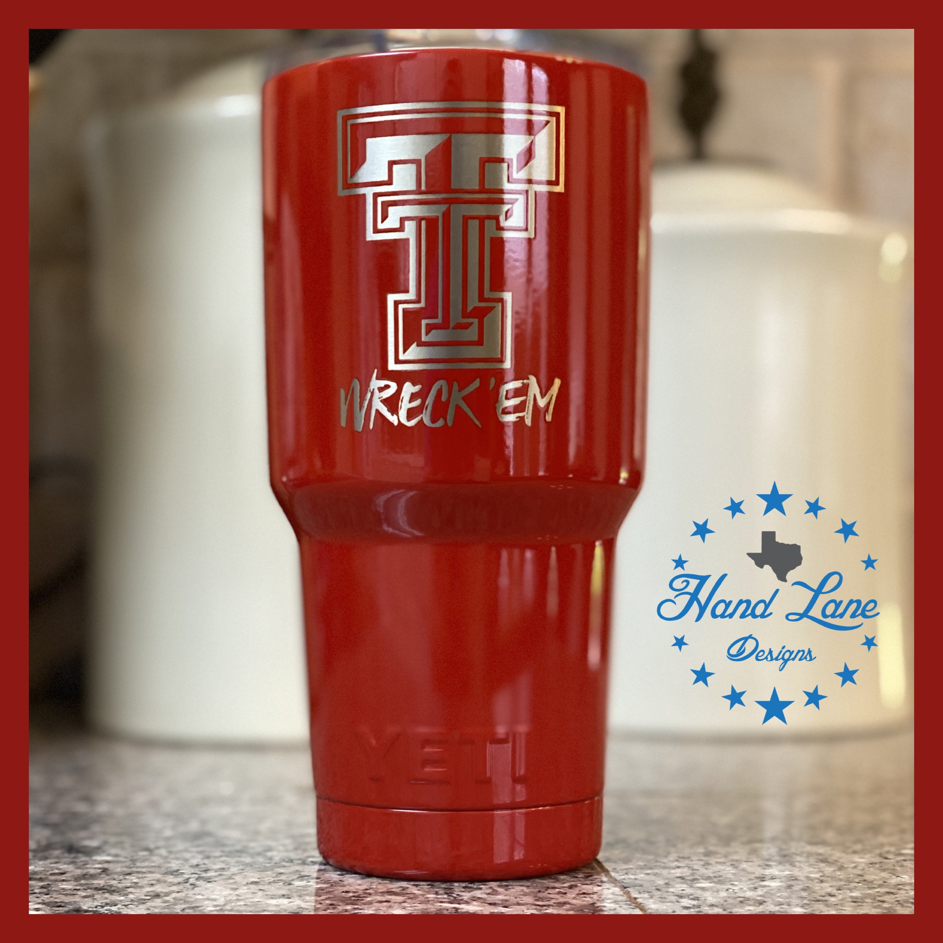 Yeti 30 oz. Rambler Travel Mug Rescue Red