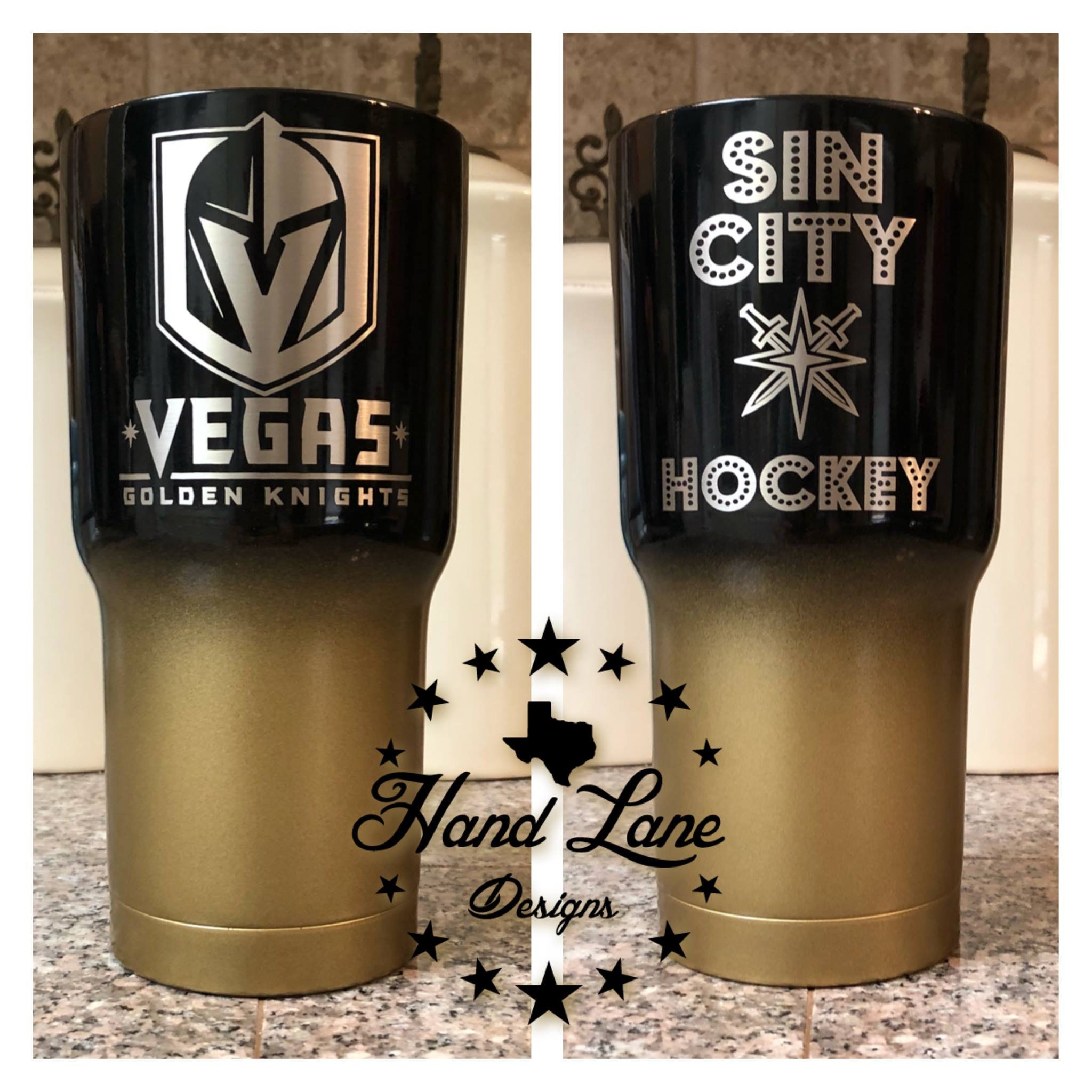 10oz Yeti Wine Tumbler — Las Vegas Sign (seafoam) - Las Vegas Merch Co