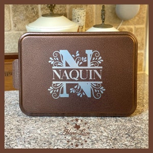 CUSTOM 9&quot;x13&quot; Aluminum Cake Pan w/ Copper Lid