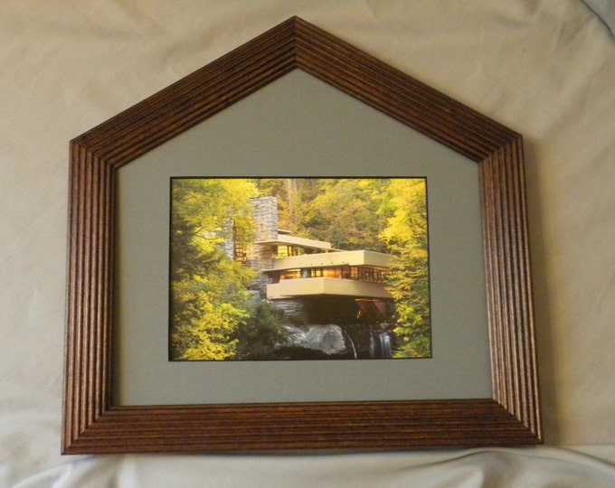 House Shaped Picture Frame Pentagon frame photo frame Etsy