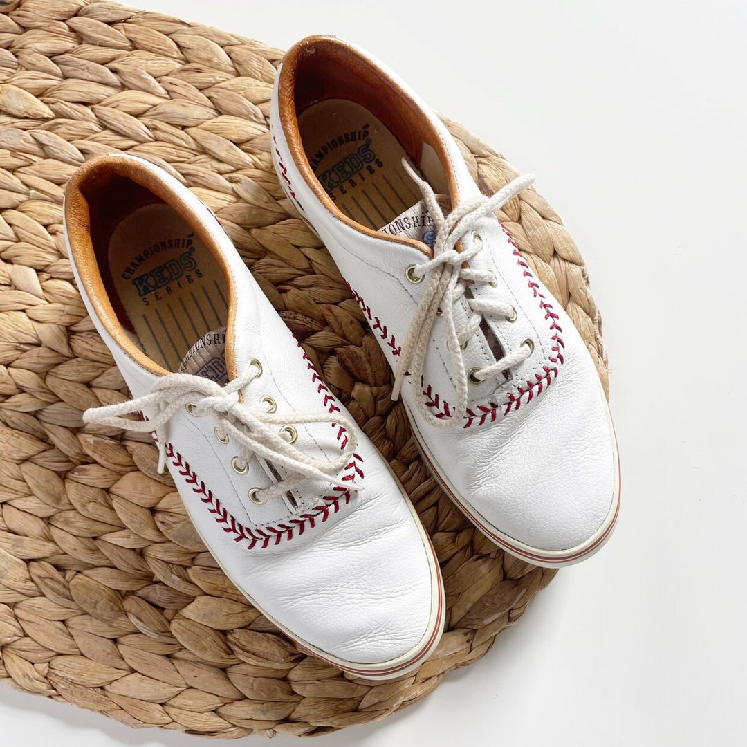 Vintage 1992 Keds Baseball Championship Series Sneakers Etsy