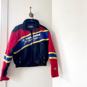 Vintage Pure Polaris Racing Jacket | Kids Size Large / Men XS/S  (Flaw Noted)