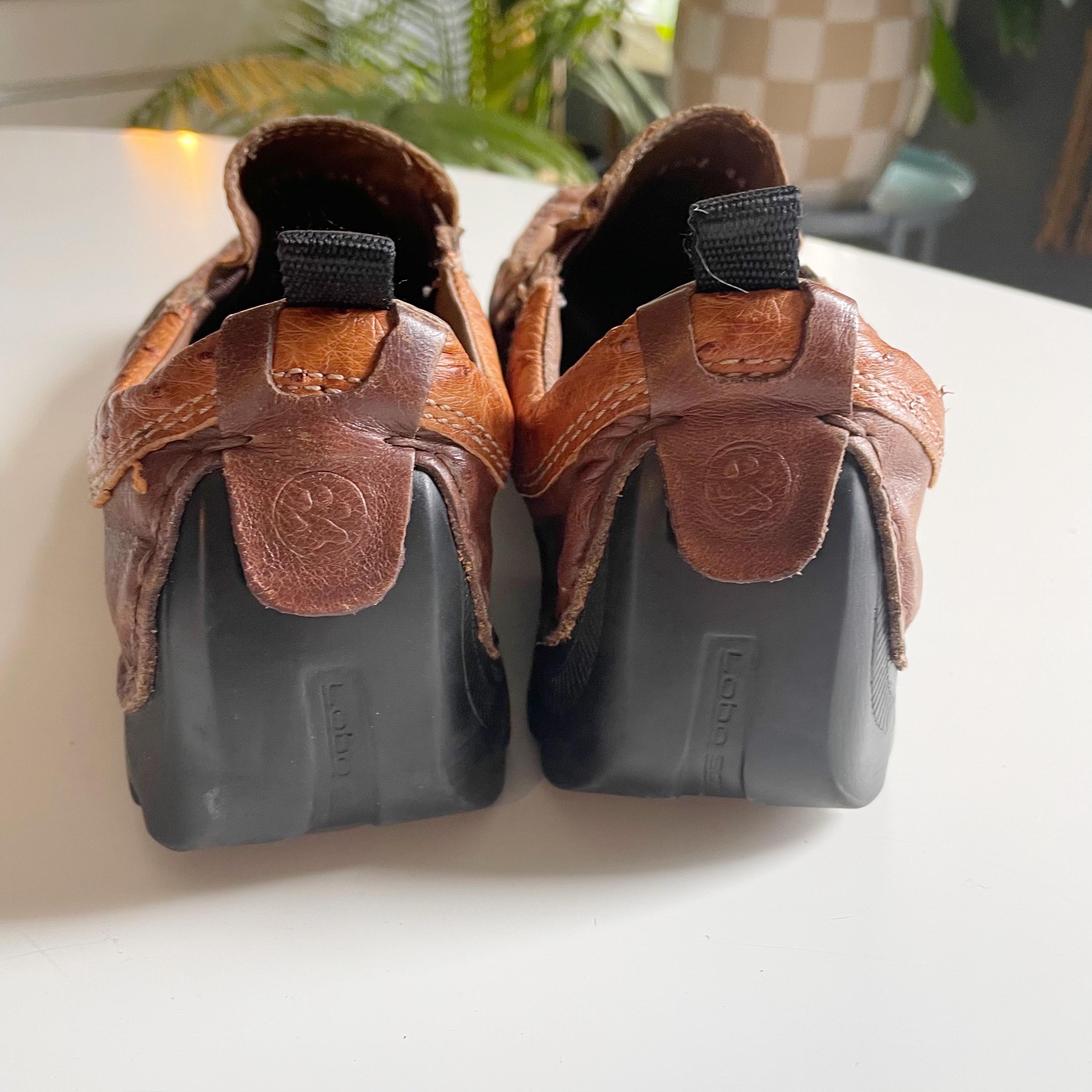 Lobo Solo Ostrich Driving Shoes | Size 8.5 - Etsy display picture 1