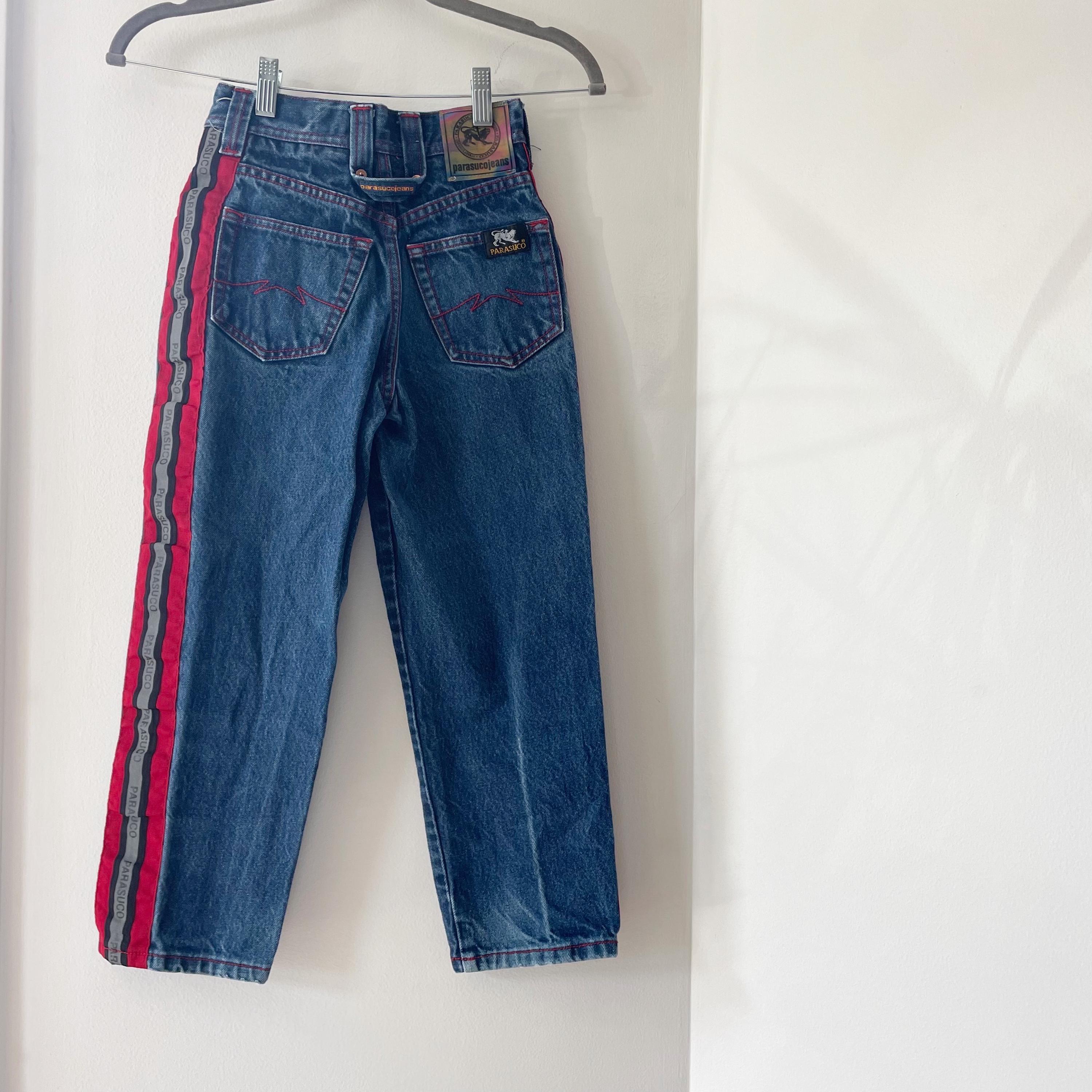 2000s Y2K parasuco jeans レイブ カーゴパンツ ギミック パンツ