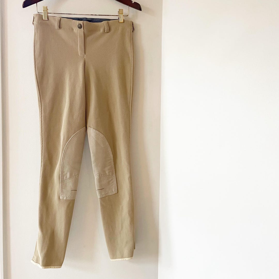Culotte D'Equitation Tuff Riders Femme Taille 34 - Gris Stretch Tissu Polyester - Conique
