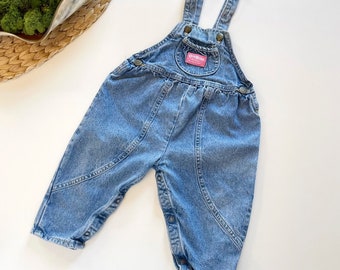 Vintage 80er Jahre Oshkosh USA Made Denim Overalls