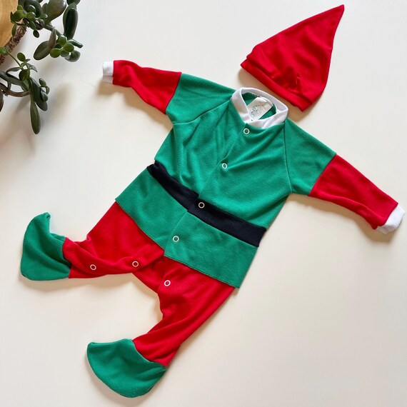 Vintage Dimi by Kessler Holiday Elf Costume | USA Made • 6-9m