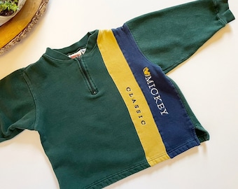 Vintage Disney Parks Mickey Inc Retro Pullover Sweatshirt