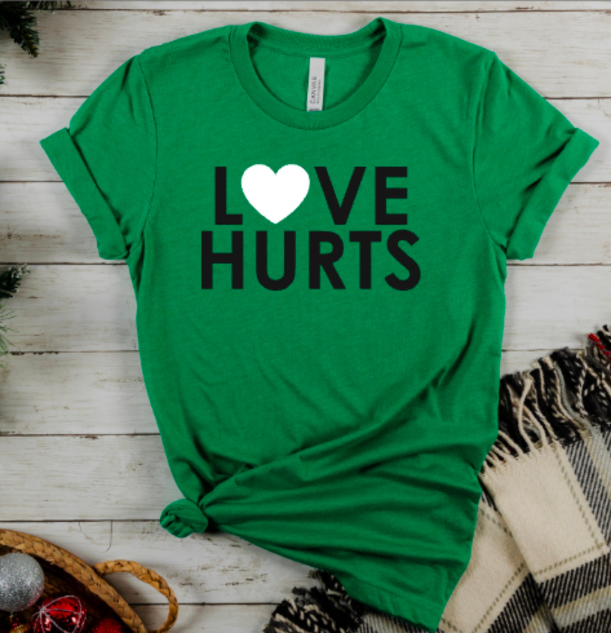 Discover Love Hurts with heart- philly Tshirt