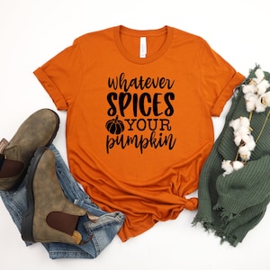 Whatever spices your pumpkin- short sleeve unisex t-shirt