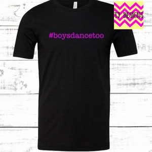 Boys Dance tshirt with or without dance studio