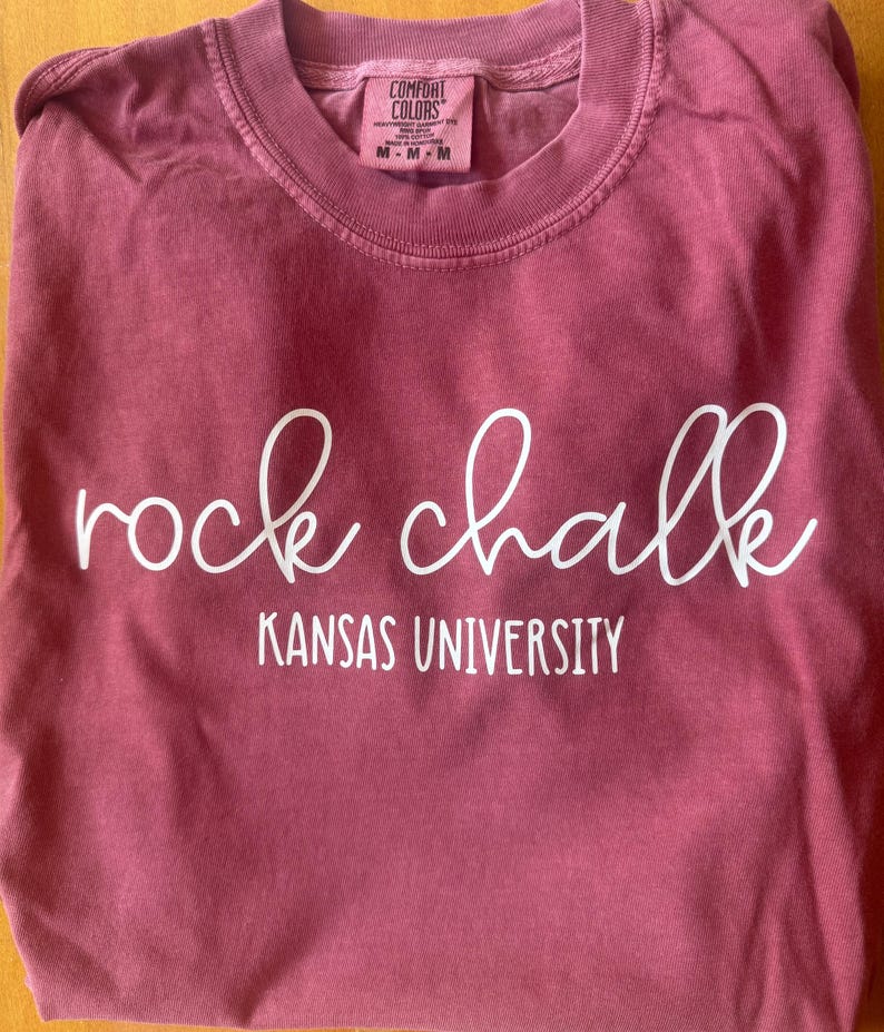 Custom College Slogan, Mascot University Tshirt- Comfort Colors long and short sleeve image 16