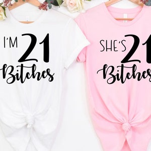 21歳の誕生日シャツ - グループまたは個人