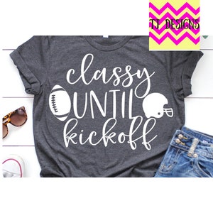 Klassisches Bis Kickoff Football Tshirt