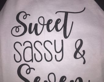 Free Free 304 Sweet Sassy And Seven Svg Free SVG PNG EPS DXF File