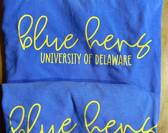 Custom College Slogan, Mascot, name University Tshirt- Comfort Colors