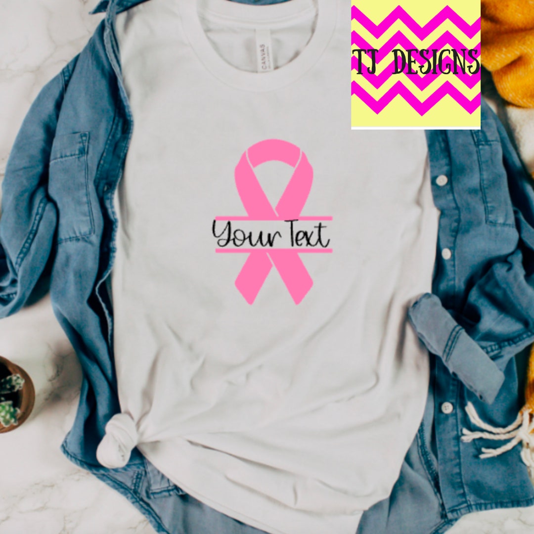 Awareness Ribbon Name/monogram Tshirt Cancer Awareness Survivor - Etsy
